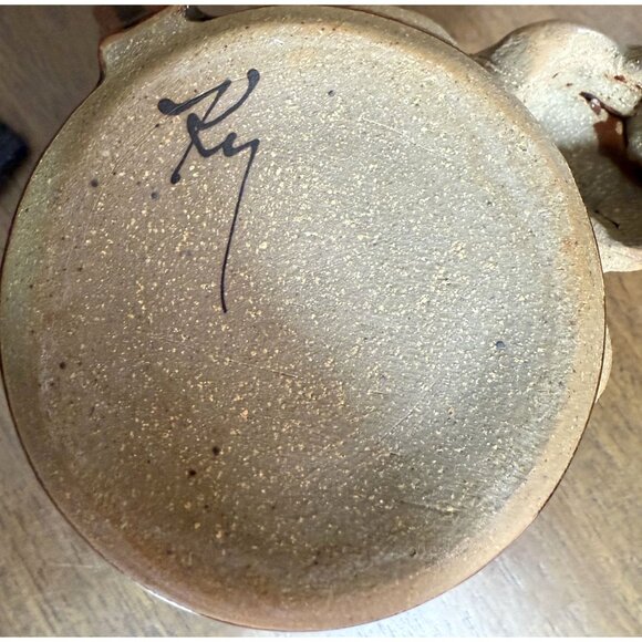 Rustic Moose Ceramic Mug Handmade Artisan Pottery - Picture 5 of 5